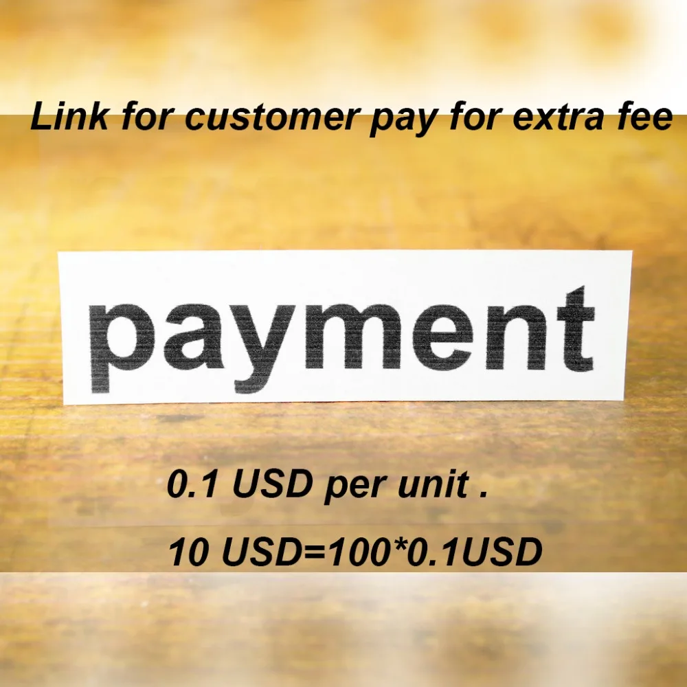 

This link only for customer to pay for the extra fee / 0.1USD per Unit .