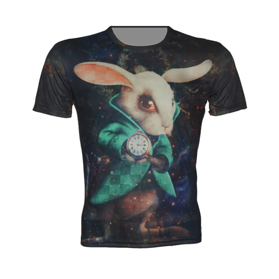 2025 Summer Kids Funny 3d T shirts Boys/Girl Gorilla Animal Hip Hop Pig Rabbit Parrot Print T-shirt Children Fashion Tshirts