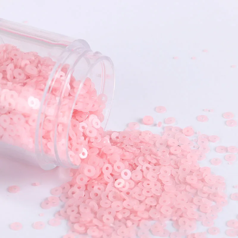 4000Pcs/Lot 2mm Matting Sequin Flat Round Loose Sequins Paillettes Sewing Wedding Craft,Nail Beauty, Nightclub Dress Accessory