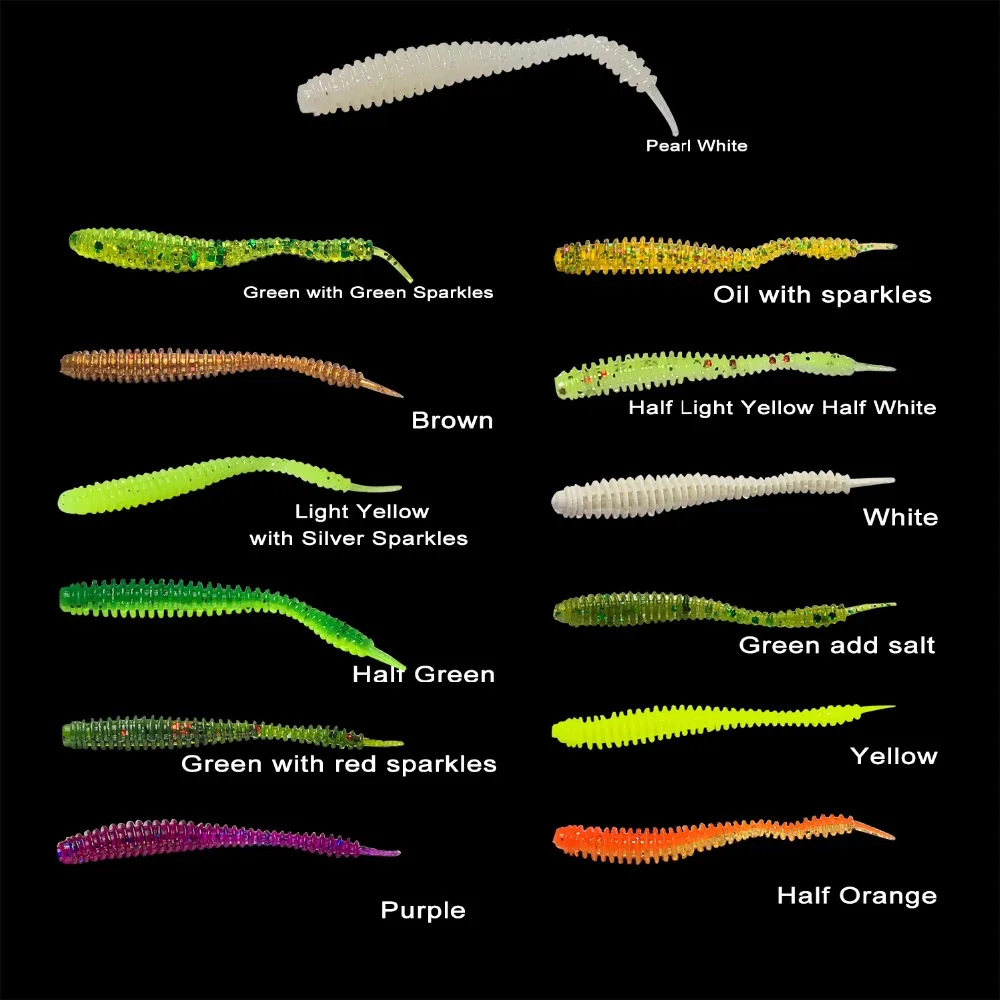 

Artificial 10pcs 5cm 0.3g Pesca Fishing Bait Japan Worm Swimbait Jig Head Soft Lures Shad Fly Fishing Silicon Fishing Lure