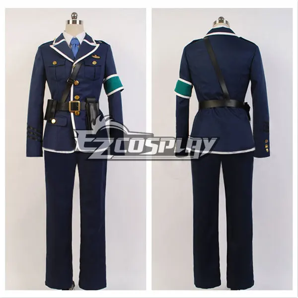 RAIL WARS! Naoto Takayama Navy Uniform Cosplay Costume E001