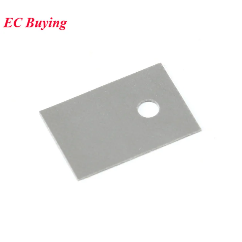 500Pcs/50pcs TO-220 Isolated Silicone Pad Sheet Strip Heatsink Shim TO 220 Transistor Plastic Insulation Washer For Heat sink