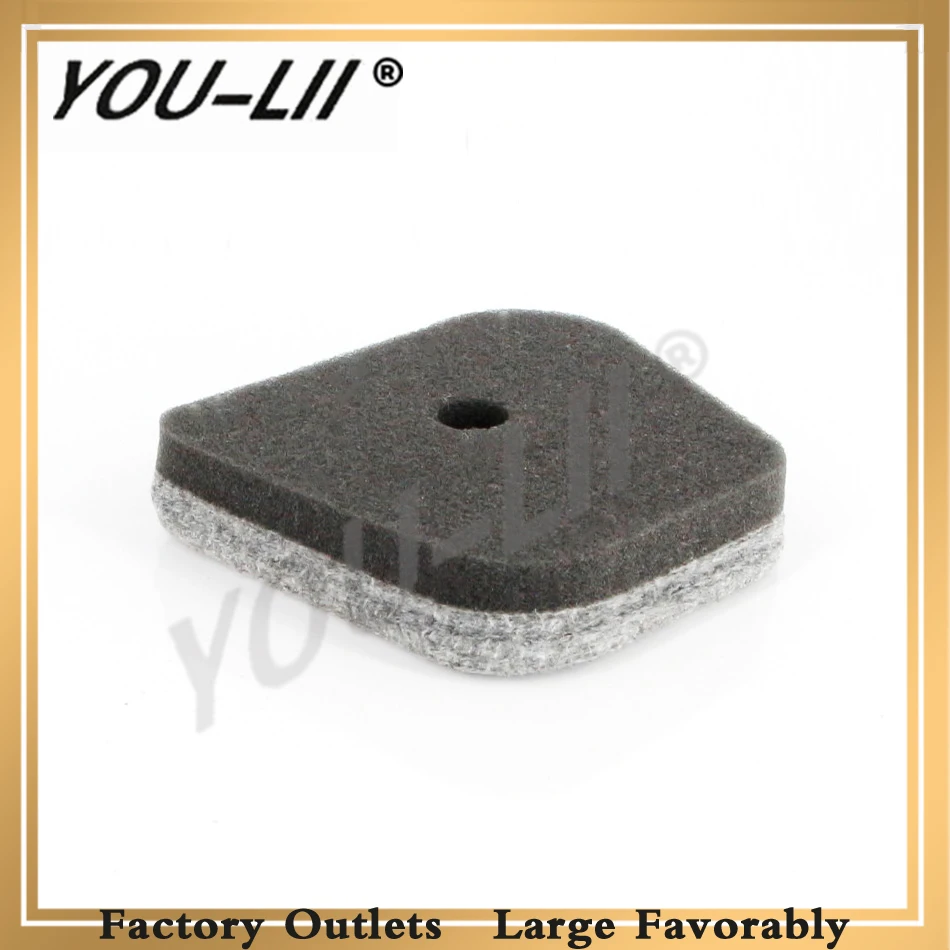 YOULII 1 Pc Air filter for STIHL FC55 FS38 FS45 FS46 FS55 HL45 KM55 KM85 Weedeater Trimmer 4140 124 2800