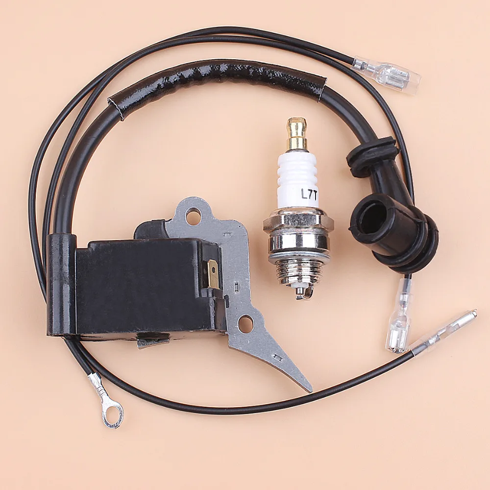 IGNITION COIL MODULE SPARK PLUG FIT CHINESE CHAINSAW 2500 25CC ZENOAH G2500 TIMBERPRO LAWNFLITE SPARE PARTS