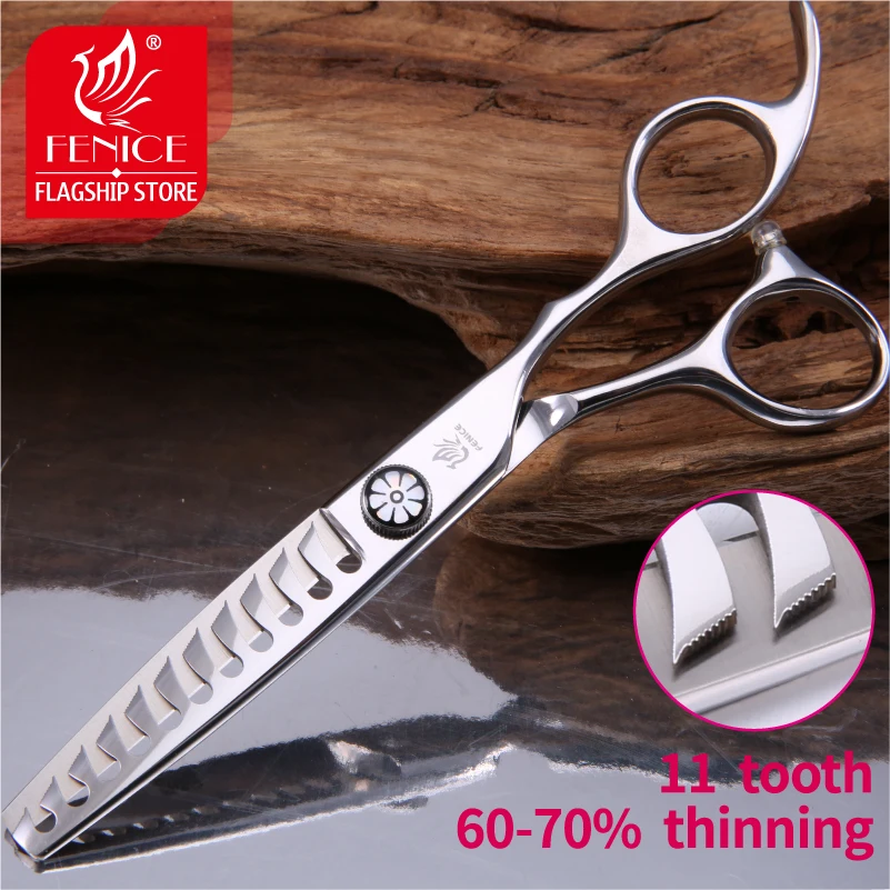 

Fenice Professional JP440c 6 inch Pet dog teddy Yorkshire Schnauzer Grooming Scissors thinning shears for groomer