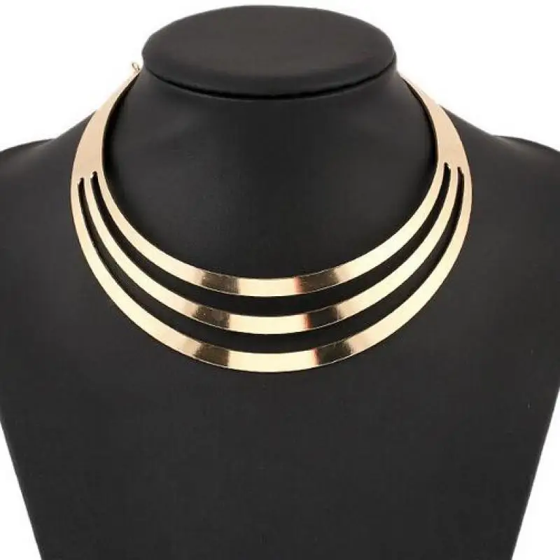 

collier femme maxi necklace collares statement chunky choker statement brand Luxury gold color jewelry women fashion free gift