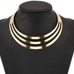 collier femme maxi necklace collares statement chunky choker statement brand Luxury gold color jewelry women fashion free gift