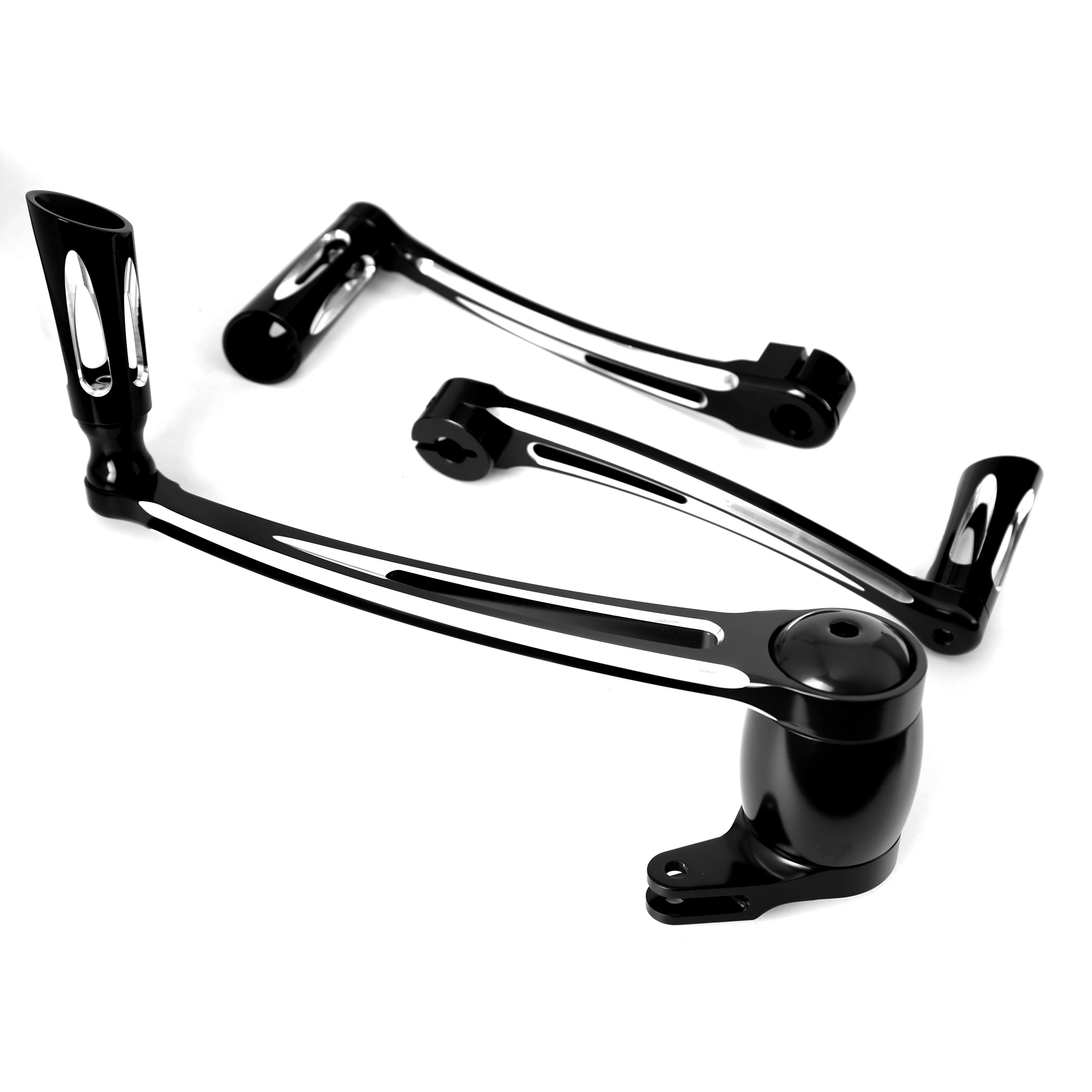 

Shallow Cut Shift Lever&Shifter Pegs+Brake arm Lever Fit For Harley Street Glide FLHX 2014-2017