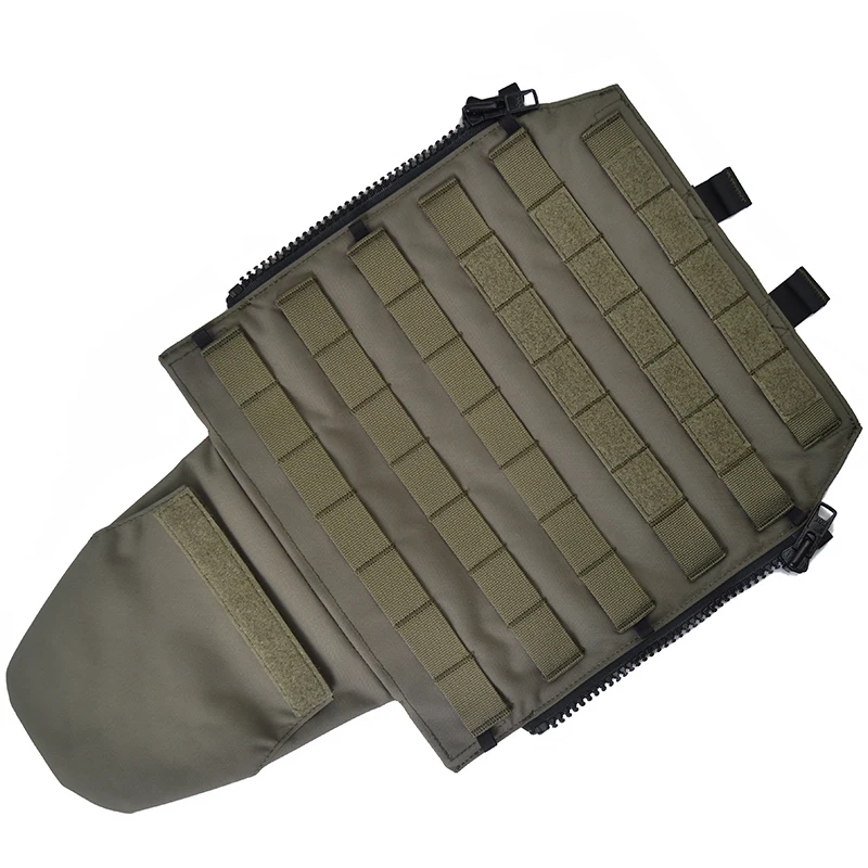 TW-P074 Delustering TwinFalcons Tactical MOLLE Zip-On Panel 2.0 Molle Zipper Pack Tactical Pouch Bag 500D Cordura