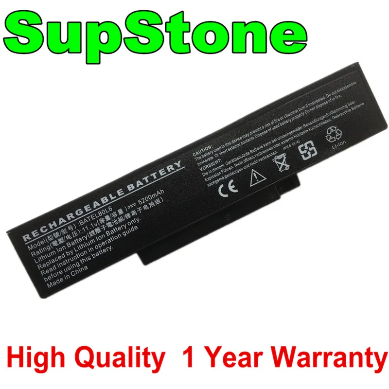 

SupStone EL80 EL81 FL90 Laptop Battery for Dell Inspiron 1425 1426 1427 1428 E42 BATEL80L6 BATEL80L9 BATHL90L6 for Joybook S46