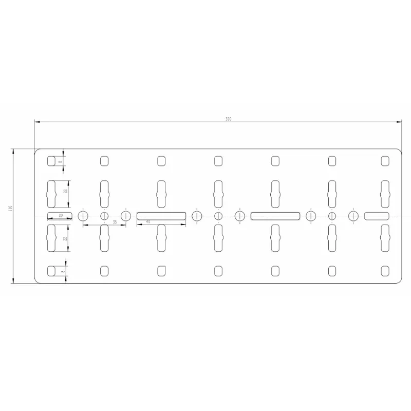 B235 Losmandy Type Dovetail Plate-300MM