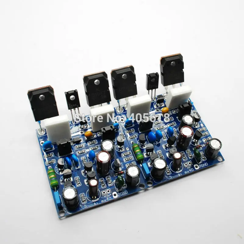 Top quality MX 40  amplifier board assembled two channel stereo DIY hifi fun