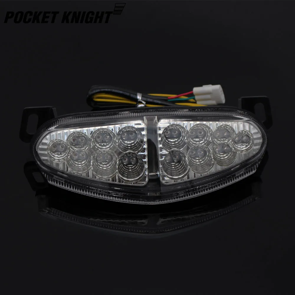 LED Tail Brake Light Turn Signal For KAWASAKI ER-6N ER-6F NINJA 650R 2009 2010 2011 Motorcycle Integrated Blinker Lamp ER6N ER6F