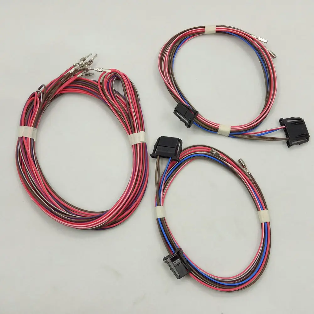 Apply to  Golf 7 MK7  High pitched and bass speaker OEM rear door bass speaker cable harness set for