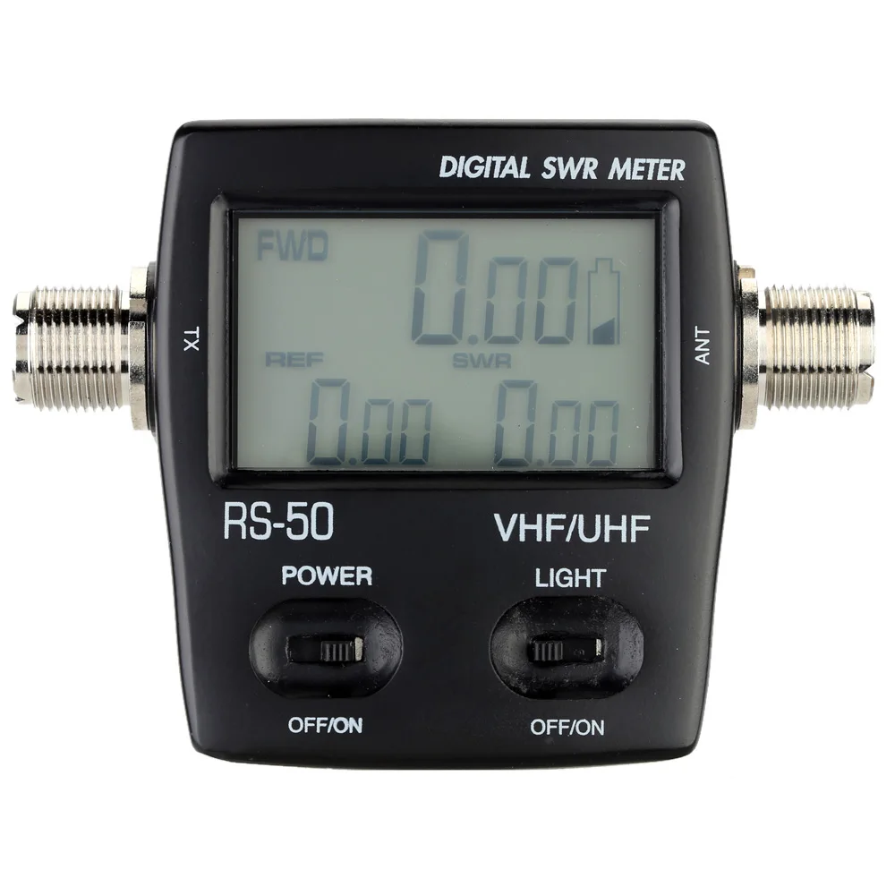 Digital power meter LED Backlight SWR Standing Wave Ratio watt meter Energy Meters for HAM UHF/VHF USB Interface 125-525MHz 120W