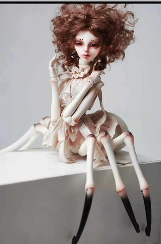 New advanced resin BJD/SD 1/4 animal version girl doll Elizabeth Spider doll in stock makeup