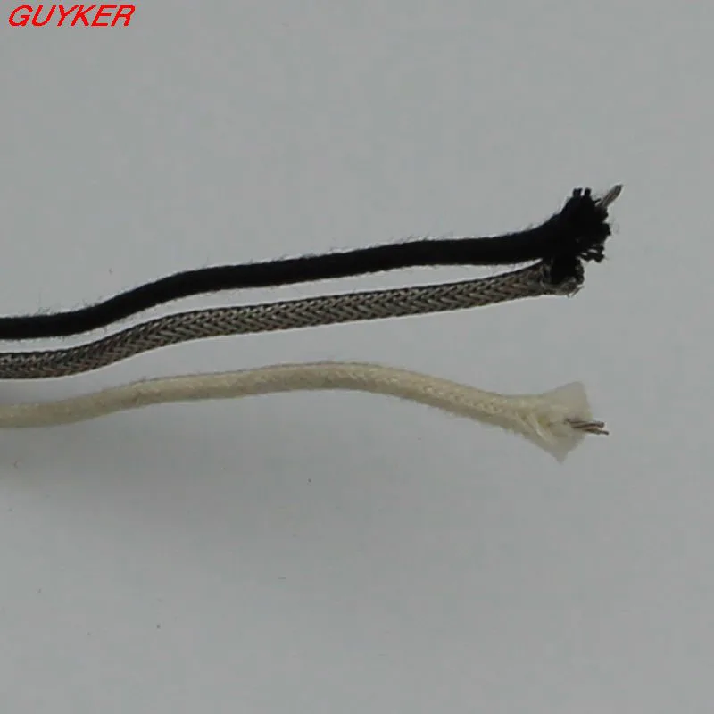 Chitarra elettrica \'vintage panno colore metallo filo $2 per metro