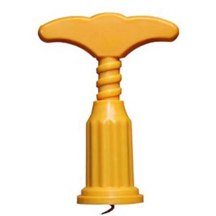 2PC Plastic Red Wine Opener Corkscrew Wine Bottle Opener Cork Puller Remover Champagne Opener Gadgets Bottle Opener OK 0314