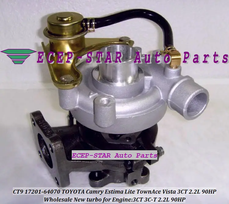 CT9 17201-64070 Turbo Turbine Turbocharger For TOYOTA Camry 1994-98 Estima 1992-93 Vista 1994-98 Lite Townace 1993-96 3CT 2.2L