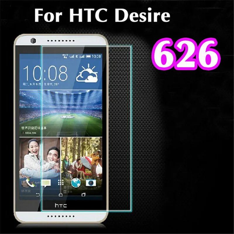 Vidrio templado para HTC Desire 626 626G 626 S 626W D626, Protector de pantalla, película protectora endurecida
