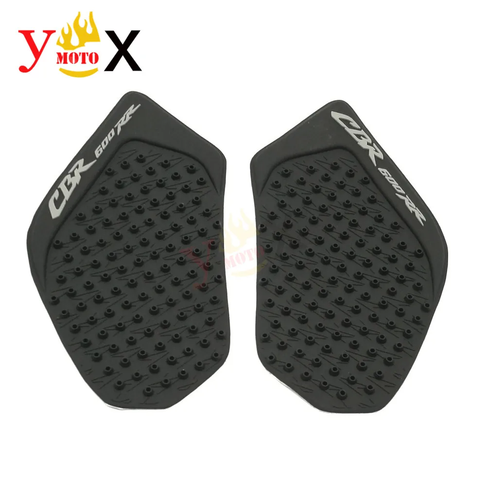 

Motorcycle Rubber Anti slip Gas Tank Stickers Fuel Traction Pad Knee Grips Protector For HONDA CBR600RR 2003 2004 2005 2006