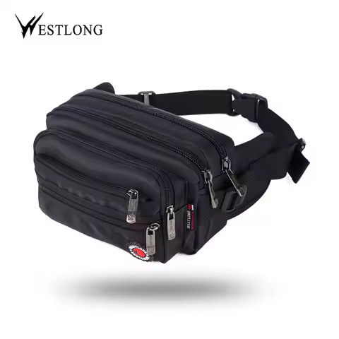 Pacote de cintura casual funcional moda masculina à prova dwaterproof água fanny pacote feminino cinto bum saco masculino telefone carteira bolsa sacos unisex 98011