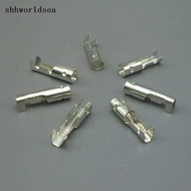 

shhworldsea 100PCS 4.0mm ternimal Crimp Terminal Spade Connector