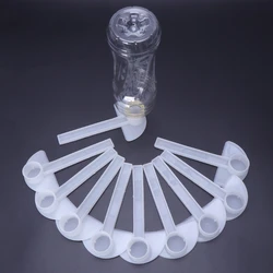 10pcs Bee Feeder Water Drink Feeding Beekeeping Apiculture Tool Beehive Plastic-M15