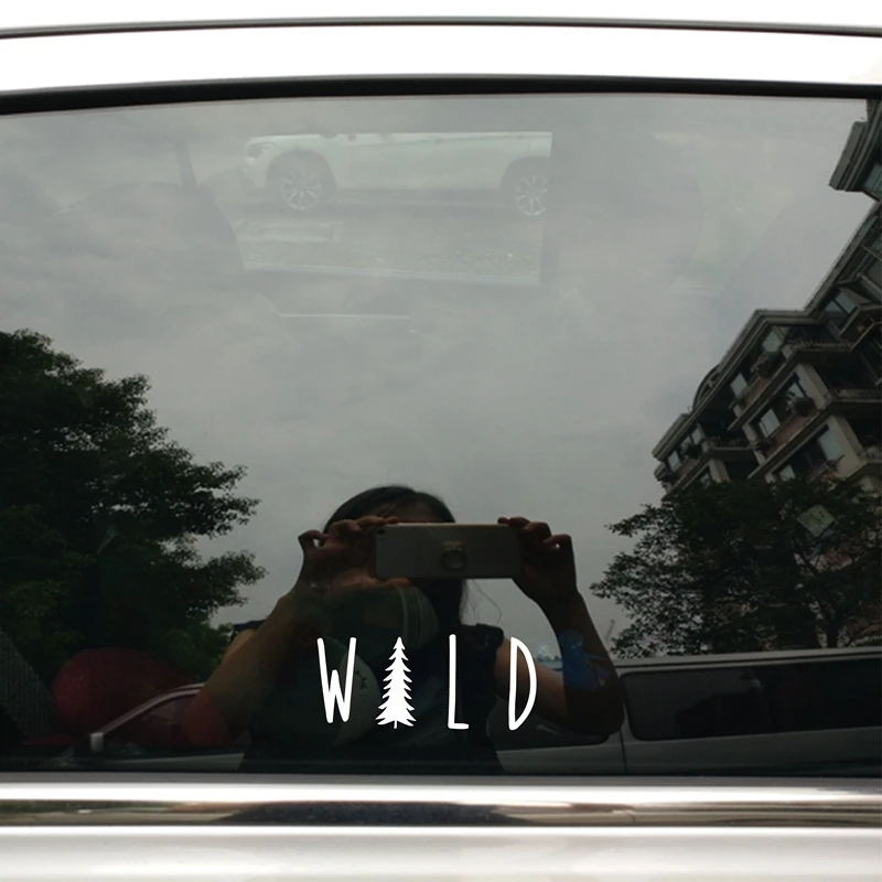 Wild Tree Vinyl Decal Sticker , Nature Decals Sticker For Car Window Laptop Computer MacBook Decor