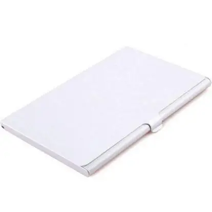 9.3x5.7x0.7cm Aluminum Business ID Credit Card Case Metal Fine Box Holder Pocket