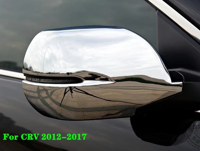 

2pcs car side door mirror chrome decoration cover,rearview mirror protection cover(with led lights)For Honda CRV CR-V 2012-2017