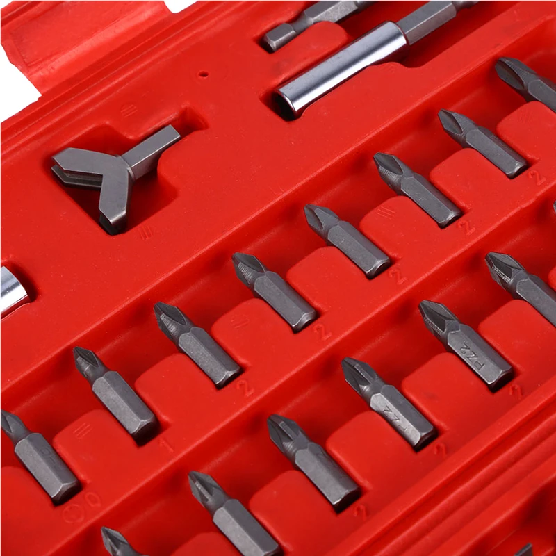 100 stücke Sicherheit Hex Bit Werkzeug Set Torx Hex Bohrer Stern Schraubenschlüssel Schraubendreher Tri-Flügel Torx Schlüssel Hex Befestigungen schraubendreher Bit – Detail 4