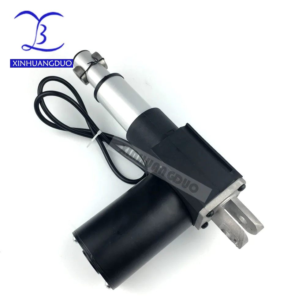 12V/24V 25mm micro linear actuator electric linear actuator thrust 5000N/500KG/1100LBS, tv lift heavy duty linear actuator