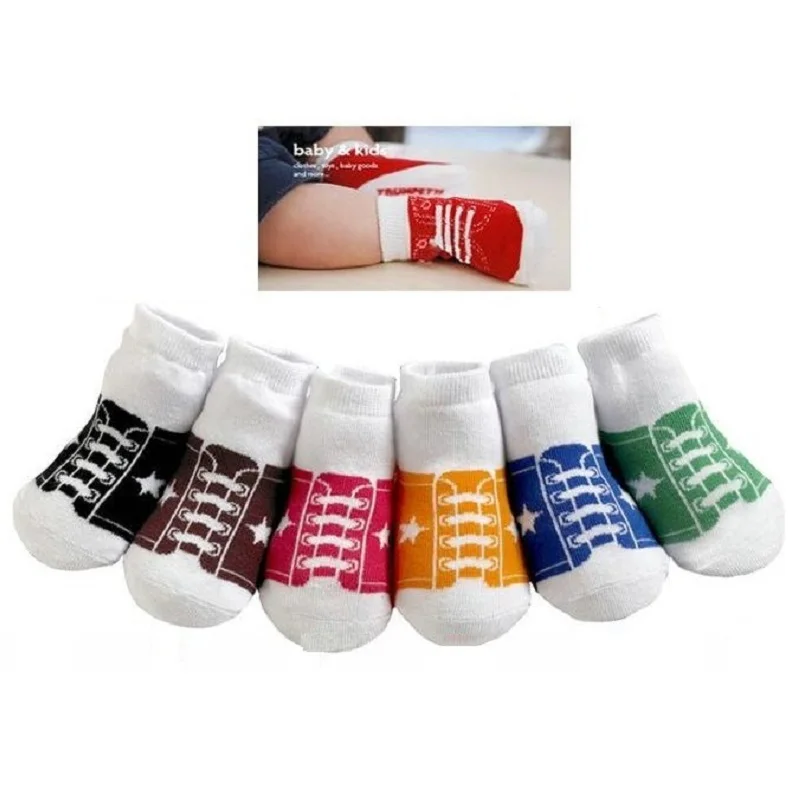 2021 Boys socks Anti-slip Baby Girls Sock First Walking Foot Cover Children Socks casual Girl Shoe