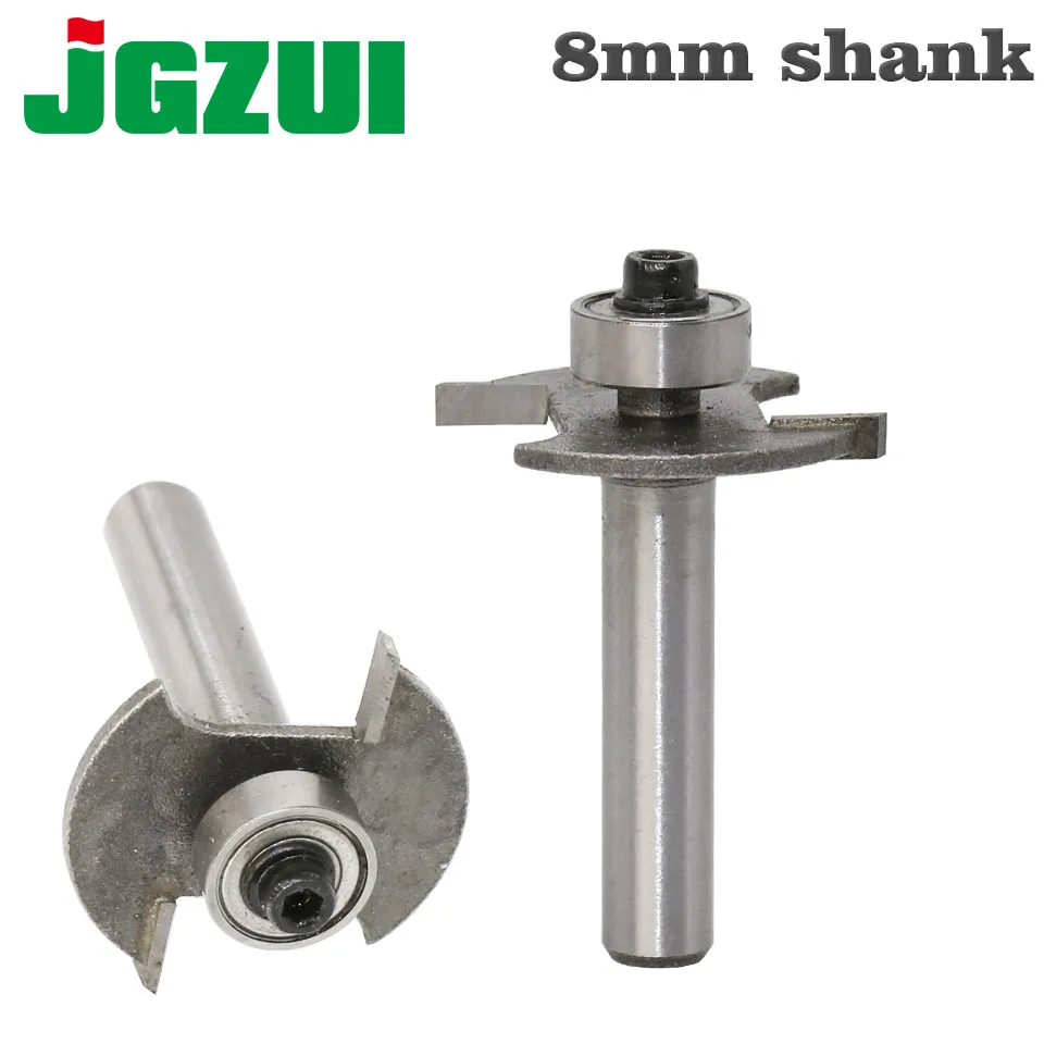 8mm Shank High Quality "T" Type Biscuit Joint Slot Cutter Jointing/Slotting Router Bit Cutter wood working