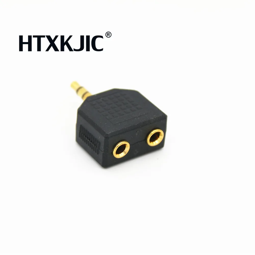 1 Male to 2 Female 3.5 Jack Aux Audio Jack  Headphone Splitter for Apple iPhone 4 5 5s 6 6S 7 plus iPad iPod laptop MP3 speaker