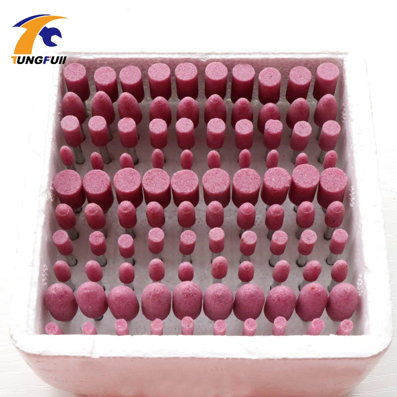 100pcs/set Drill Grinding Head Tool Assorted Ceramic Mounted Point For Dremel Mini Drill Rotary Tools Abrasive Mounted Stone