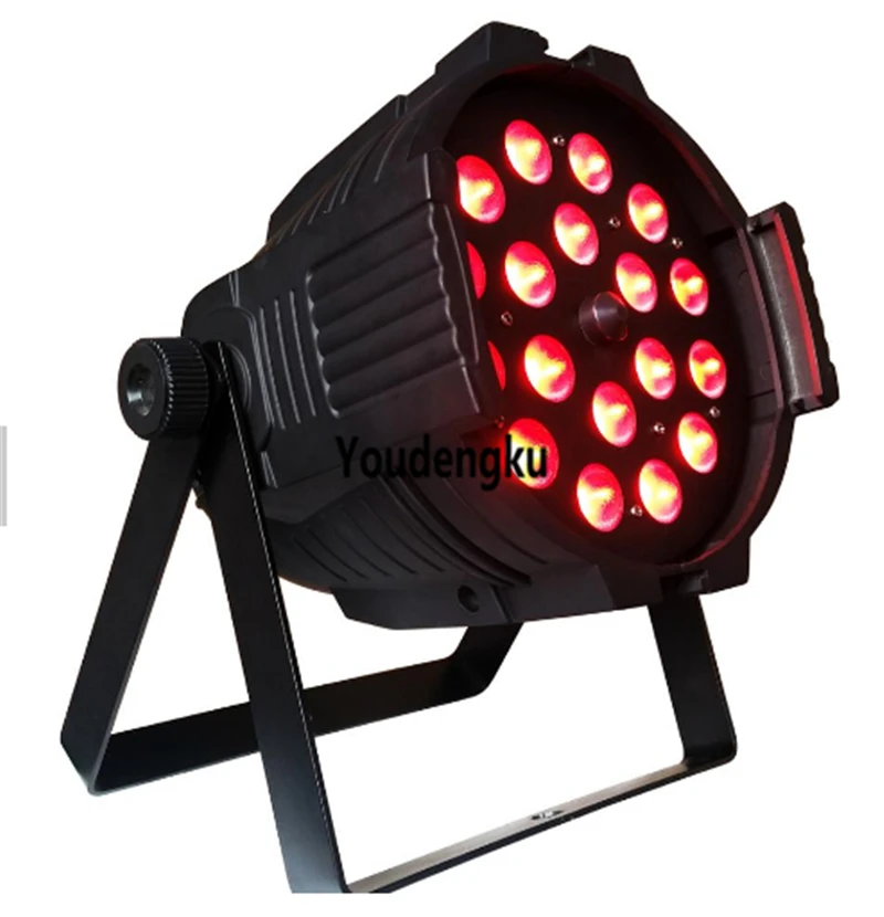 10 pcs par led rgbwa uv zoom 18 x 18w  6 in1 led par zoom stage light zoom led par 64