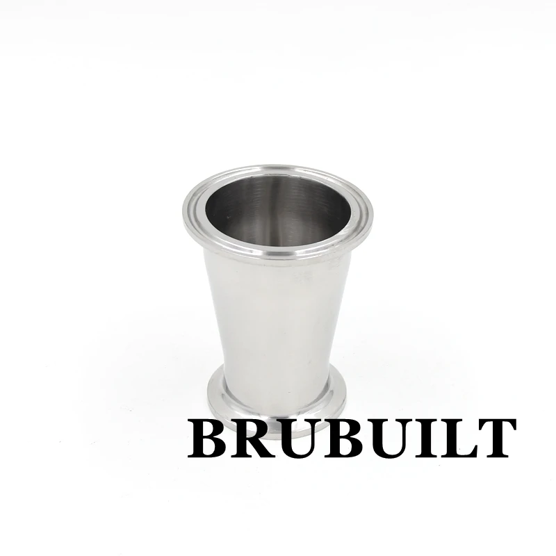 Tri Clover Compatible  Concentric Reducer 1.5"TC x  1"TC