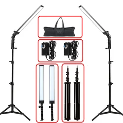 GSKAIWEN Photography Light Studio LED Lighting Kit Adjustable Light with Light Stand Tripod Photographic Video Fill Light