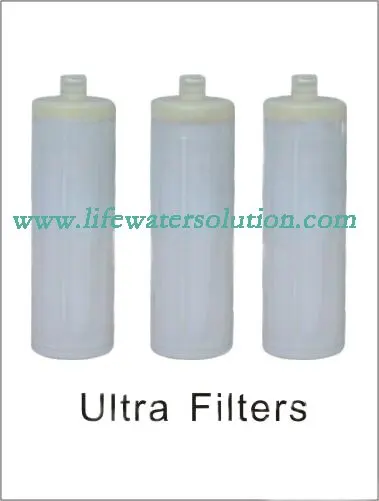Filtro de cartucho com ultra filtragem de 0.01micron, uf, vela com membrana uf, membrana de fibra oca (padrão de 10 polegadas) para filtros de água de cozinha