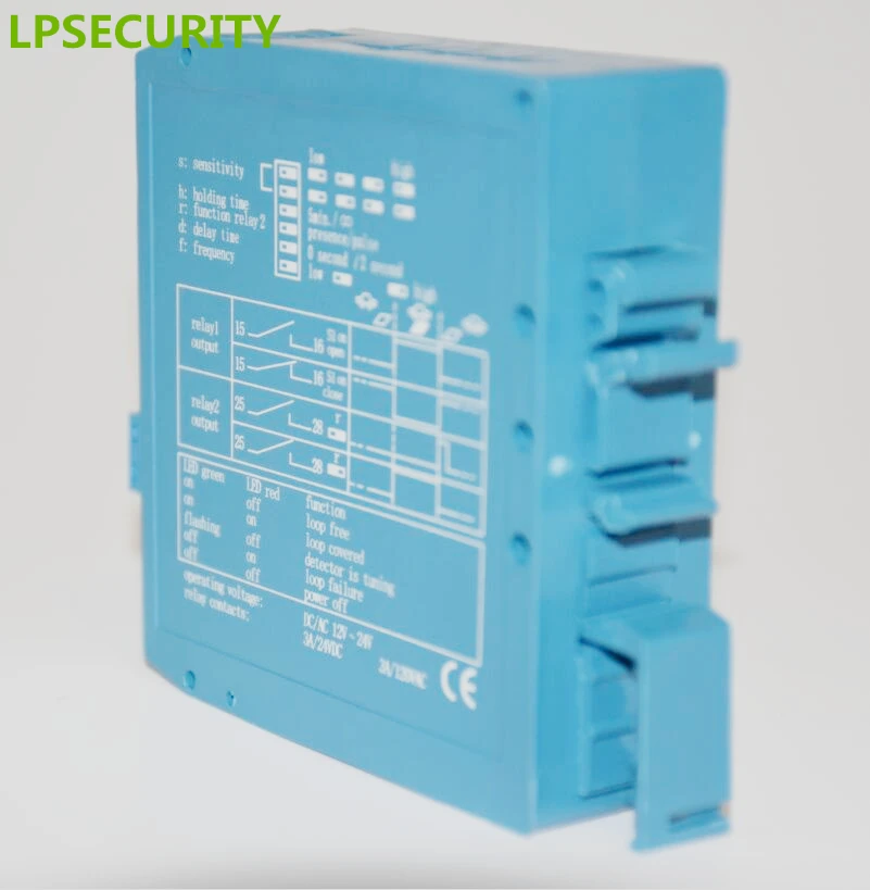 LPSECURITY 유도 차량 루프 감지기 센서, 리프트 마스터 PPA ROSSI JSST 후지카 배리어 게이트 오프너, 50m 케이블, 12V, 24V DC