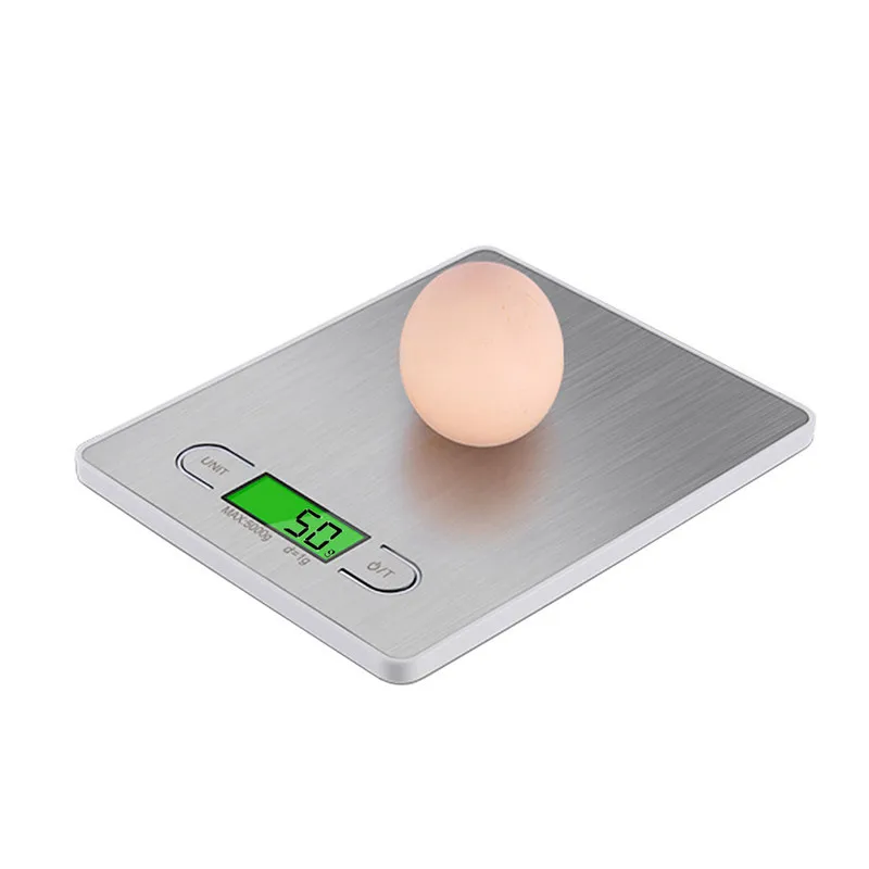 AJY Practical 5kgx1g Digital LCD Display Food Scale Electronic Kitchen Scales Postal Food Balance Measuring Weight