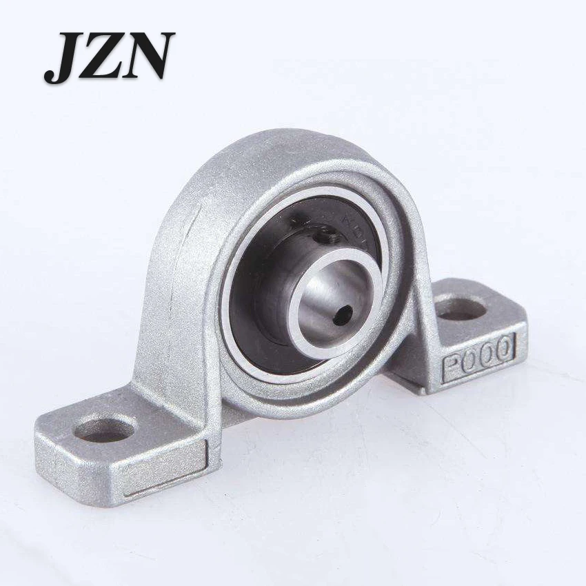 4pcs Kp08 Kfl08 Kfl000 Kp Bearing Insert Shaft Support Spherical Roller Zinc Alloy Mounted Bearings Pillow Block Housing