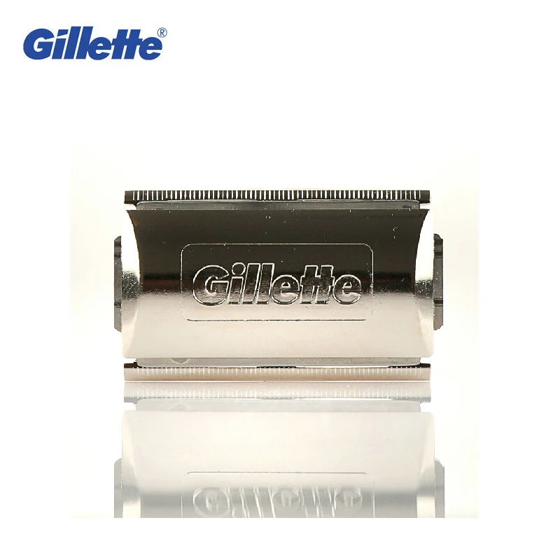 Gillette Super Blue Men Shaving Razors 1 Holder with 1 Blade +5 Blades Official Authentic Shavors Safety Razors