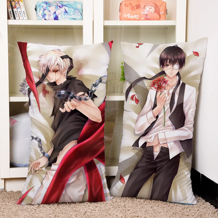 Anime Cartoon Tokyo Ghoul Hugging Pillow Case Pillow Cover Pilllowcase  Cushion Gift