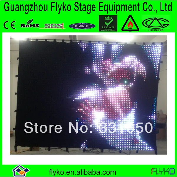 led Bright Sign Full Color Indoor Led indoor video display Wall