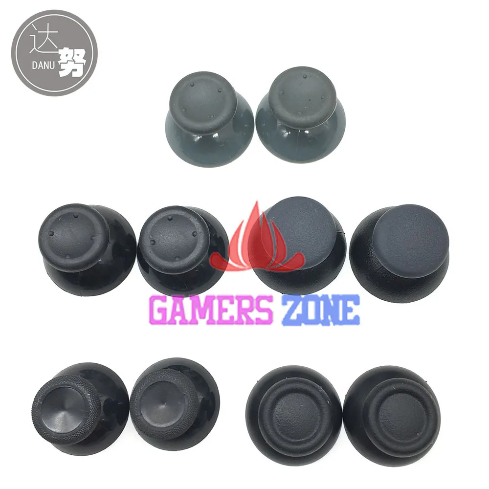 1Pair=2PCS For XBOX360 XBOX ONE 360 Analog Joystick Thumbstick Cap For Sony PS3 PS4 Pro Controller