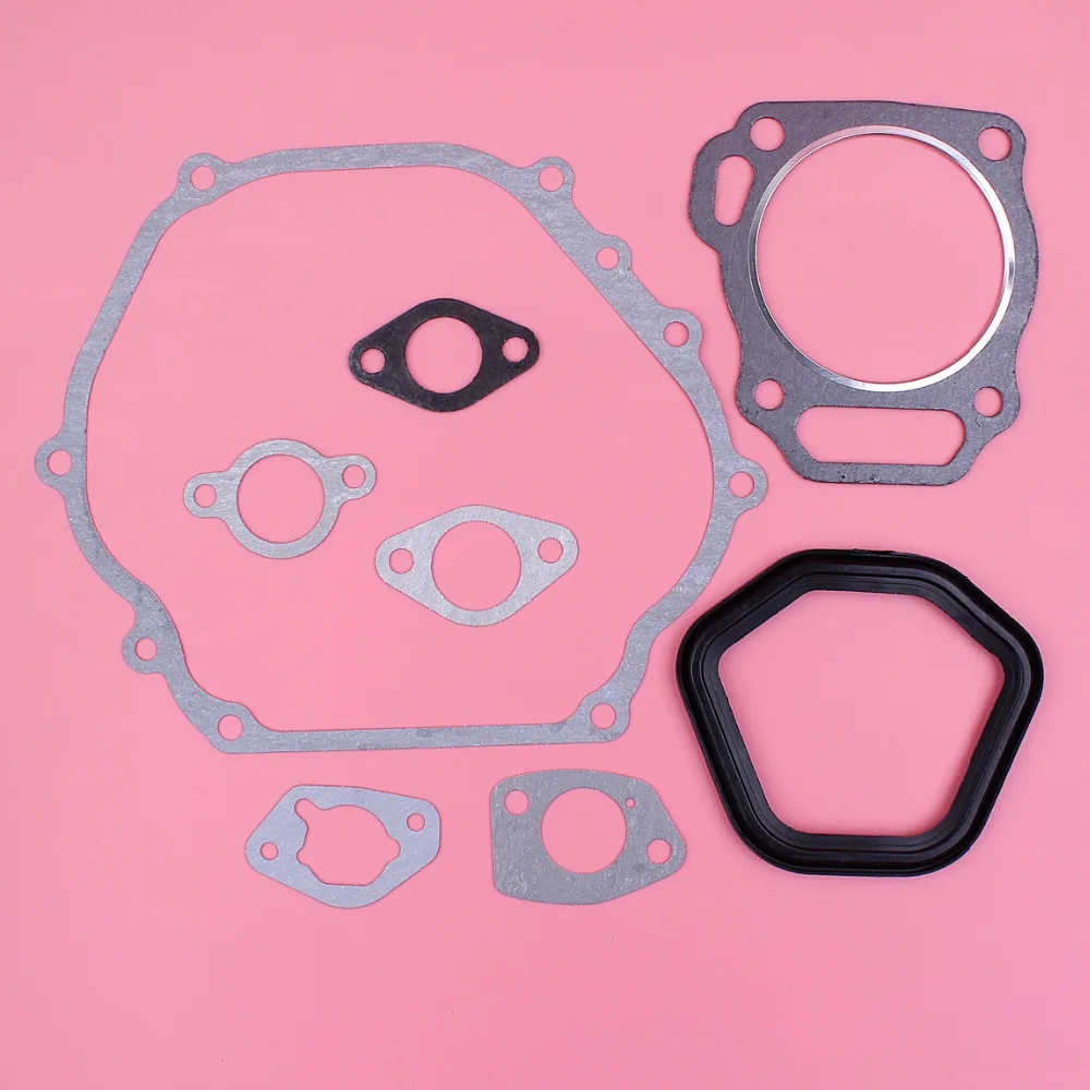 Crankcase Cylinder Carburetor Valve Intake Gasket Set For Honda GX390 GX340 13HP 11HP GX 390 340 Chinese 188F Engine Motor Part