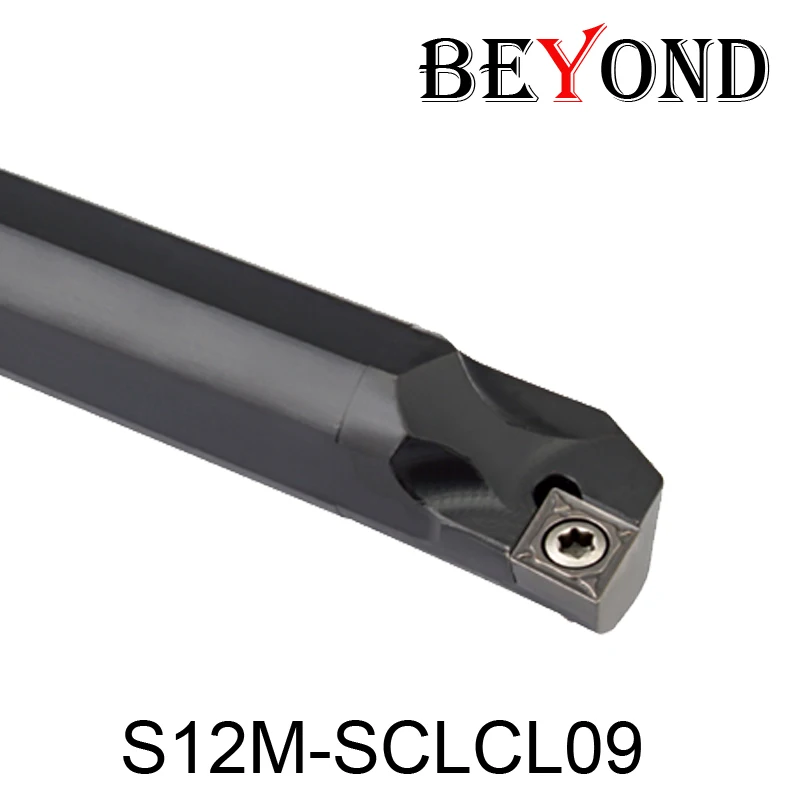 BEYOND S12M-SCLCR09 S12M-SCLCL09 S12M SCLCR SCLCL 12mm Internal Turning Tool Lathe Tools Boring Bar CNC Machine Holder